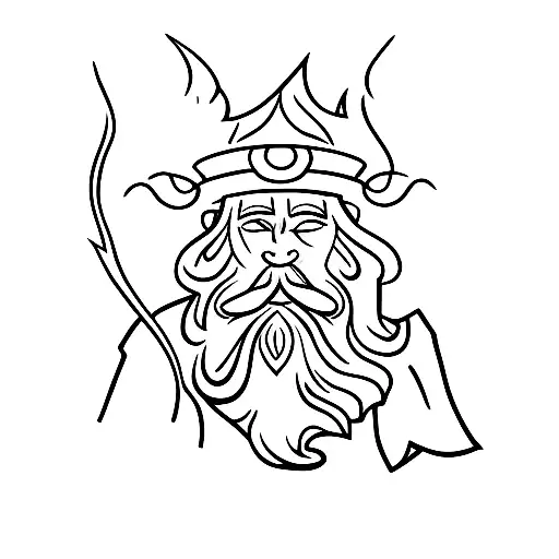 A Wizard Casting A Spell With A Book Of Ancient Knowledge