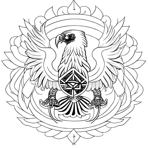 Double-headed Eagle With Tryzub