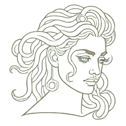 Portrait Of Medusa