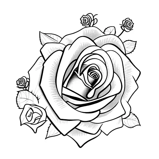 Rose With Text