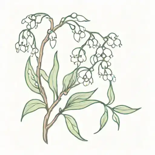 Lily Of The Valley Nordic Runes