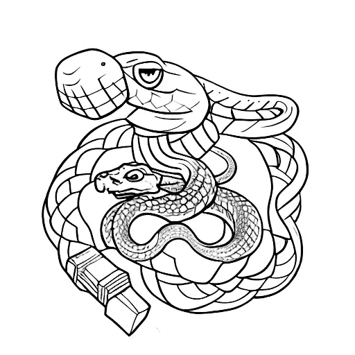 Combine A Thor And A Snake In A Tattoo Design