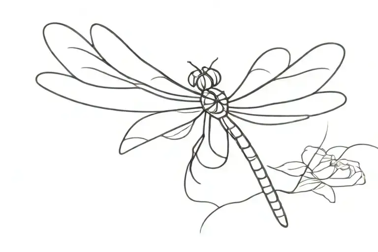 Dragon Fly Minimalistic