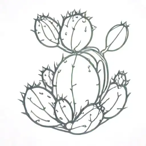 Prickly Pear Cactus Inside
