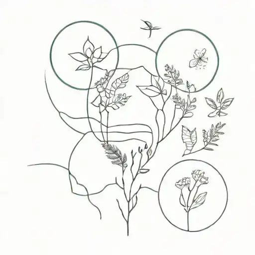 4 Elements Of Nature Inspired Tattoo Design Incorporating