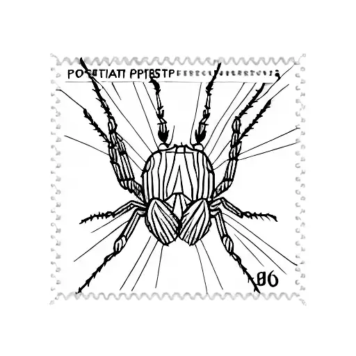 Postage Stamp Spider