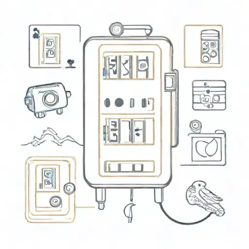 A Slot Machine With Symbols Representing Different Philosophical Concepts