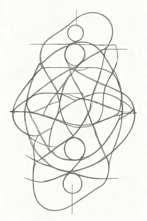 A Modern Interpretation Of A Religious Symbol Intertwined With A Mathematical Equation