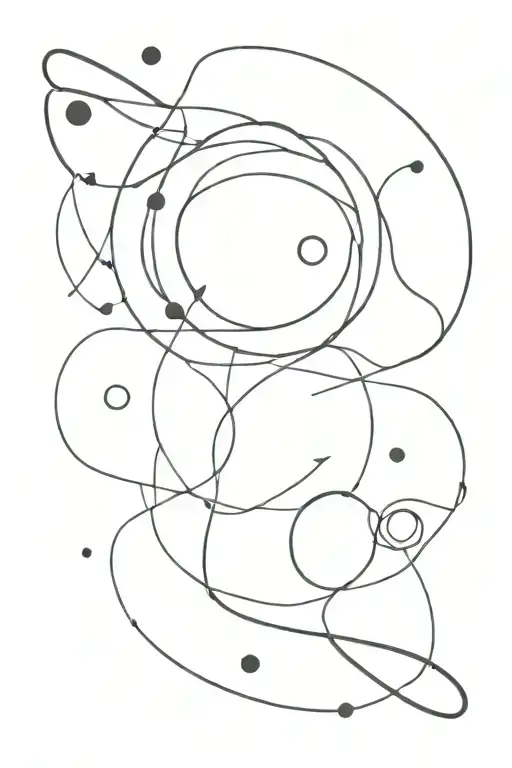 An Abstract Design Inspired By The Energy And Excitement Of Going Out And Having Fun