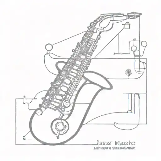 Create A Tattoo Inspired By Jazz Music And Science