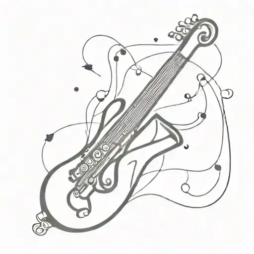 Create A Tattoo Inspired By Jazz Music And Science