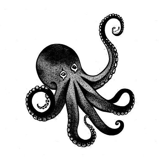 Octopus Stretched Out