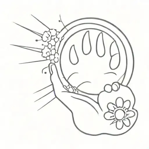 Cat's Paw And Sun Rising