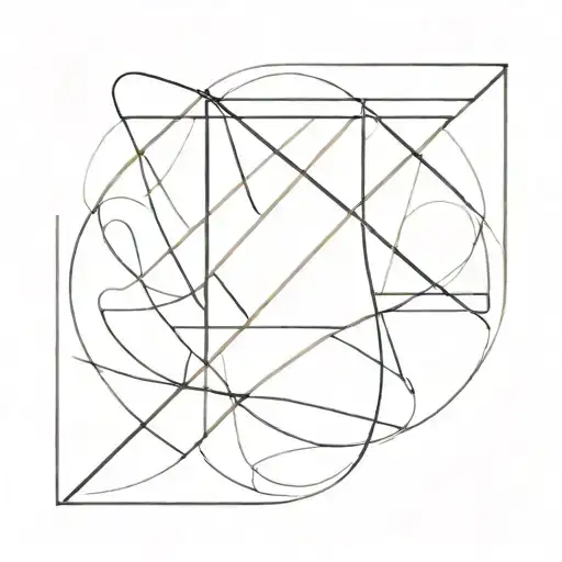 An Abstract Design Featuring The Number 369 Hidden Within Intricate Lines And Shapes