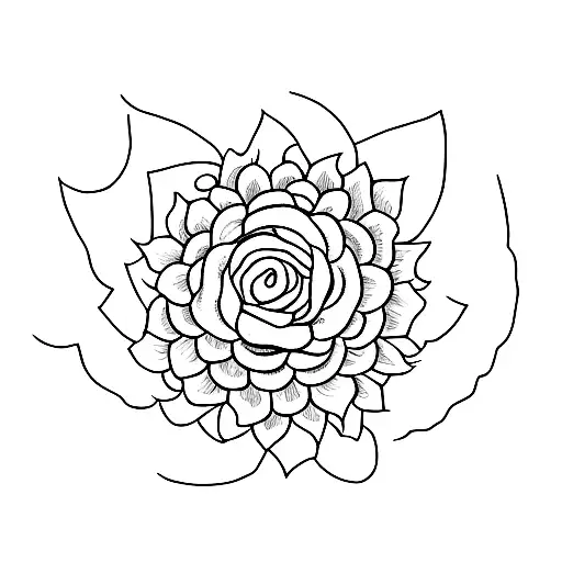 A Minimalist Tattoo Of A Sunflower With The Word 'Feminism' Incorporated In The Stem