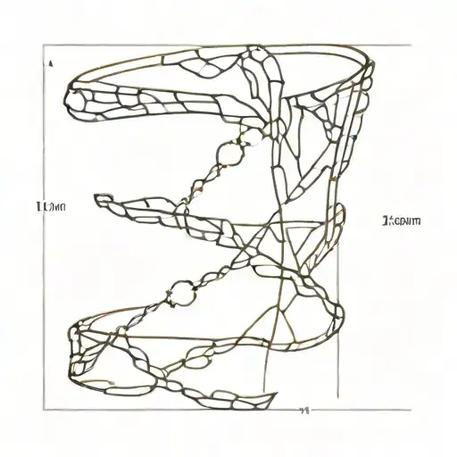 Create A Tattoo Design Of A Bracelet Made Entirely Of Intricate Kintsugi Patterns