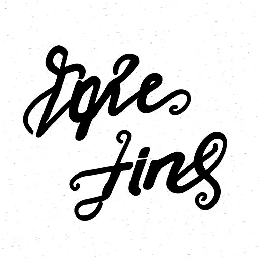 Large Line Thin Words