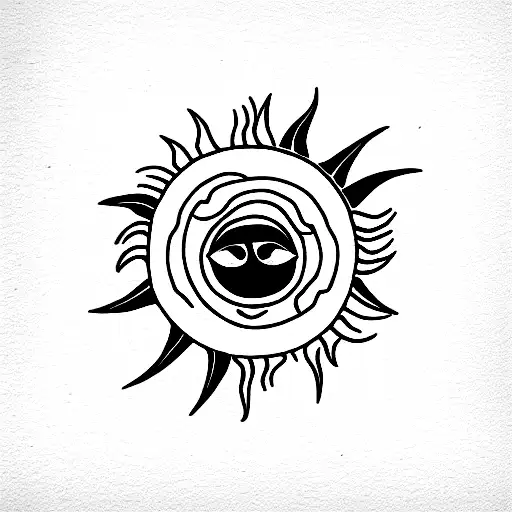 Sun Fighting Death