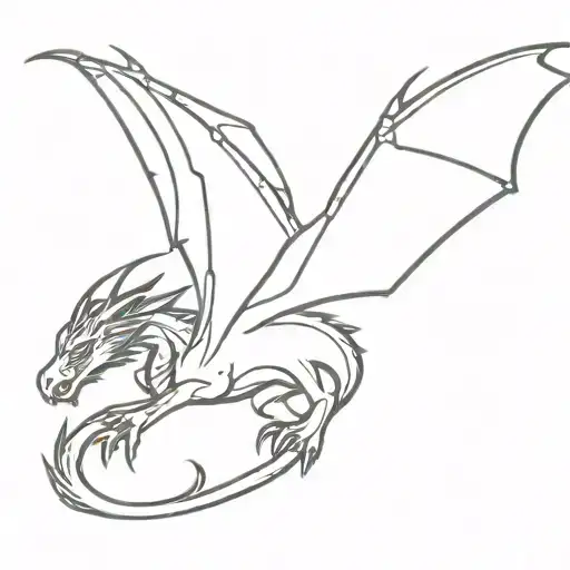 Dragon Flying