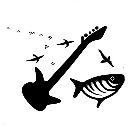 Guitar And Fish