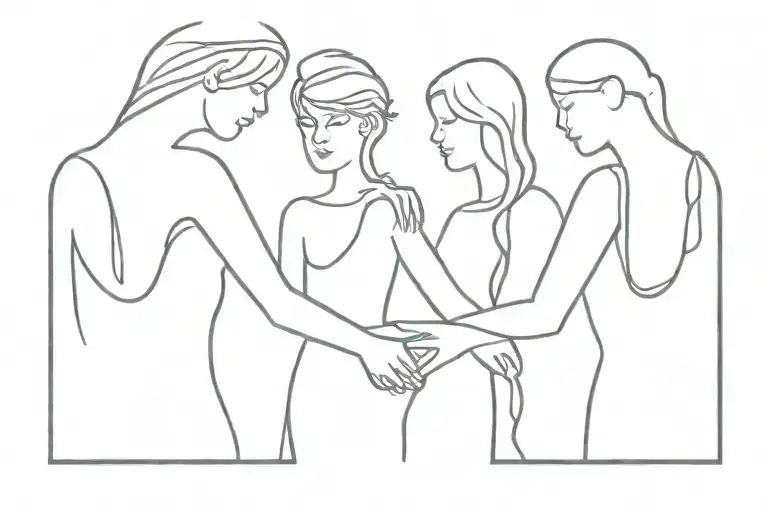 Two Sisters And A Brother