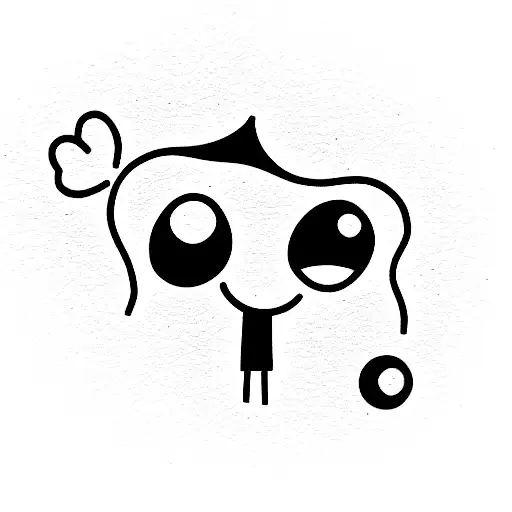 Cute Book Character With Eyes