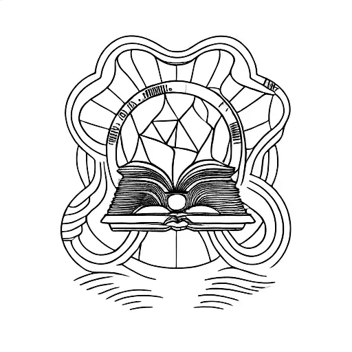 A Simple Outline Of A Book With The Word 'Wisdom'