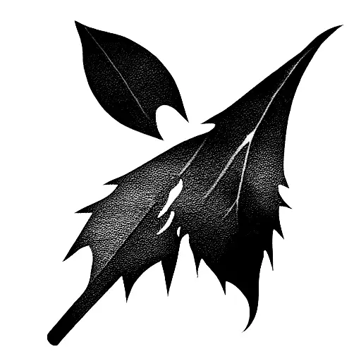 Bayleafs Horisontal With A Sword Vertical