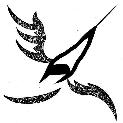 A Shooting Star Leading To A Phoenix