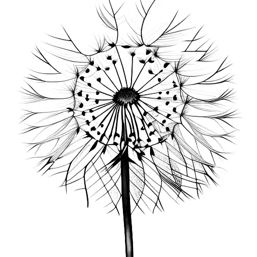 Dandelion And Feathers