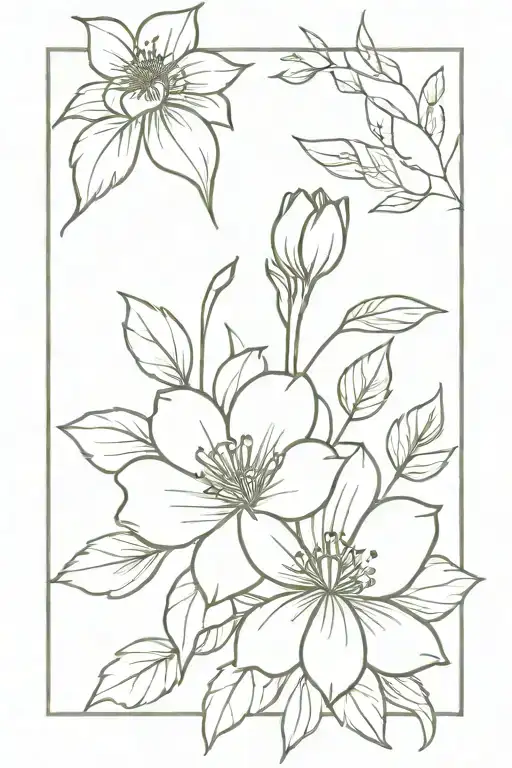 November And August Birth Flower