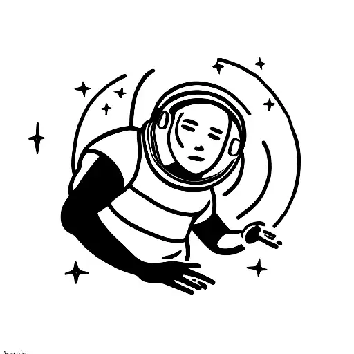 Astronaut From Behind