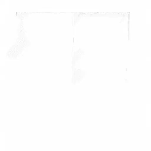 A Black Square On A White Background