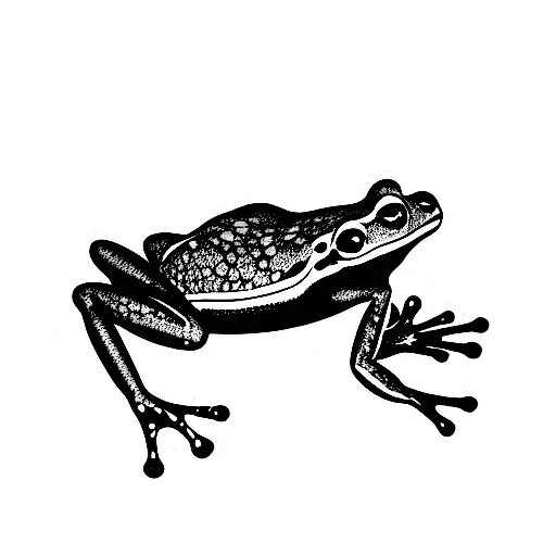 Frog Playing Gituare