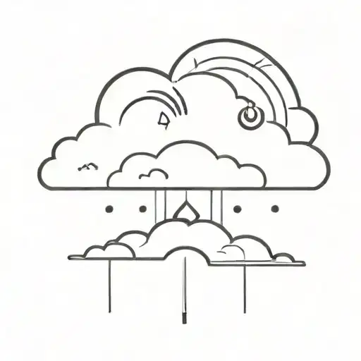 Cloud With An Eye In The Middle