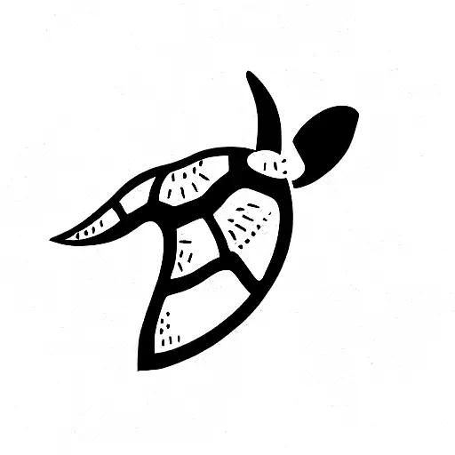 Turtle Manta Line Back