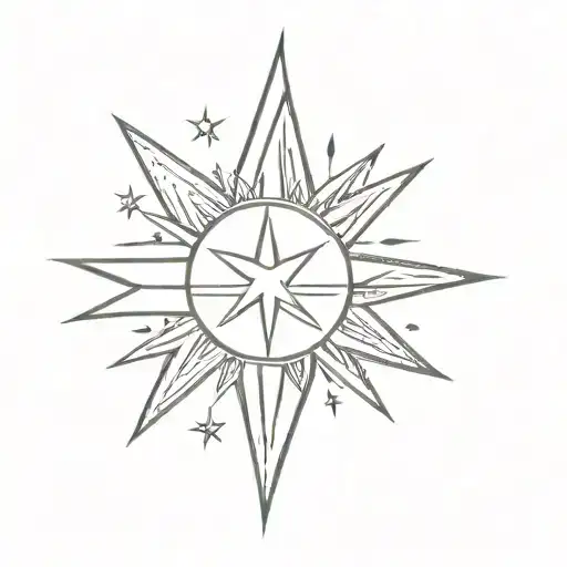 Filipino Sun And Stars