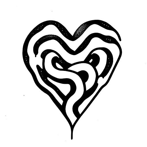 Heart With Snake