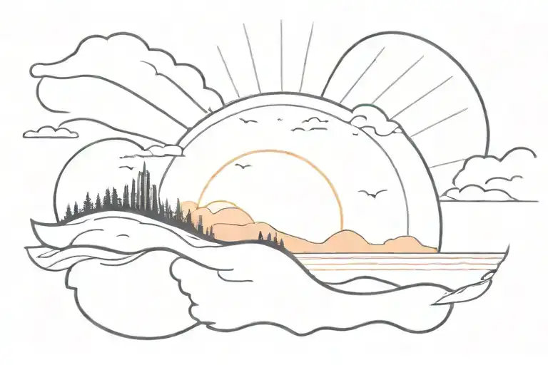 Sunrise Of Hope After A Rough Journey