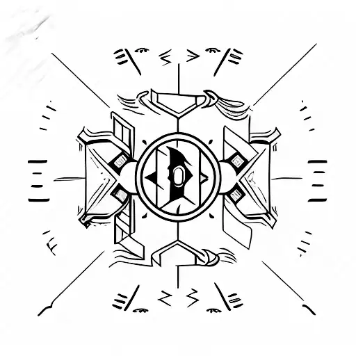 Destiny Word With A Minimalist Exclamation Mark