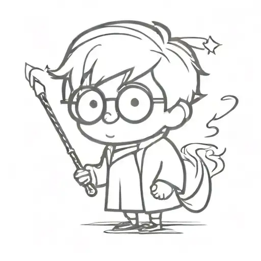 Harry Potter Cartoon Character