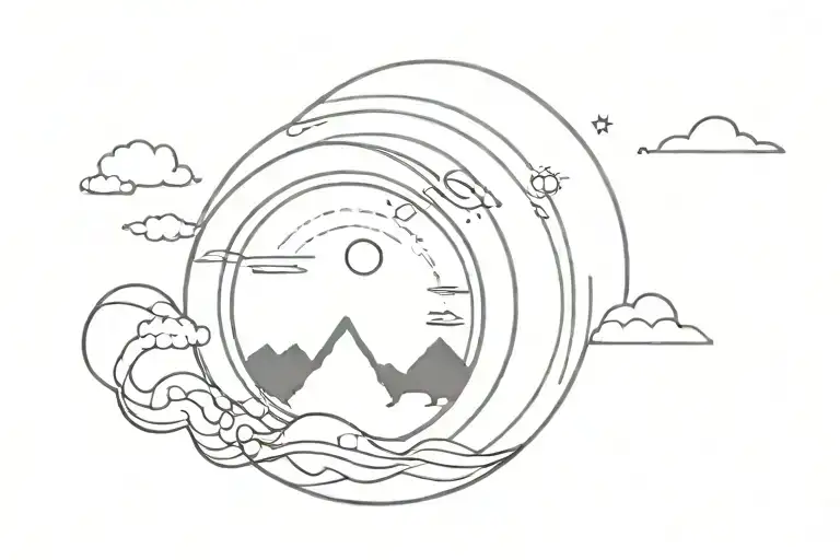 Sunrise Of Hope After A Long Sad Journey