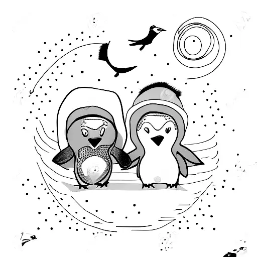 Penguin Couple