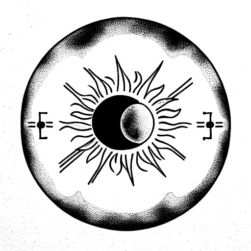 Cross With The Sun And Moon