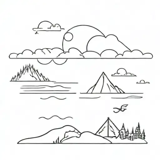 Ocean And Outdoors Night