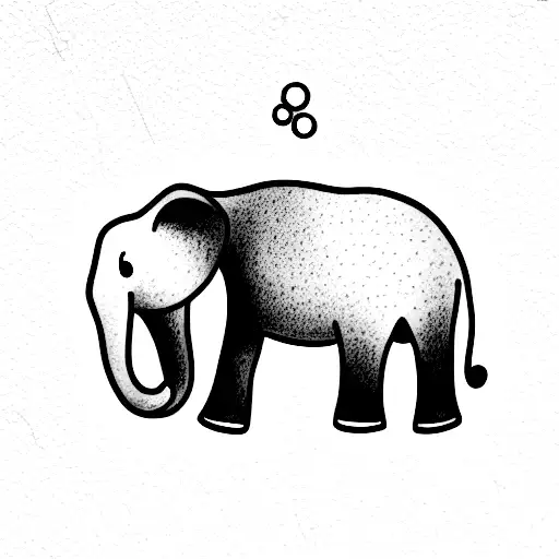 Infinity With Daisy And Elephant