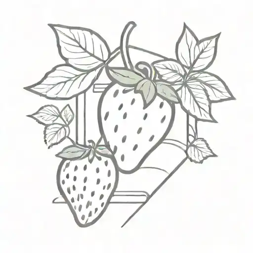 Strawberry And Book