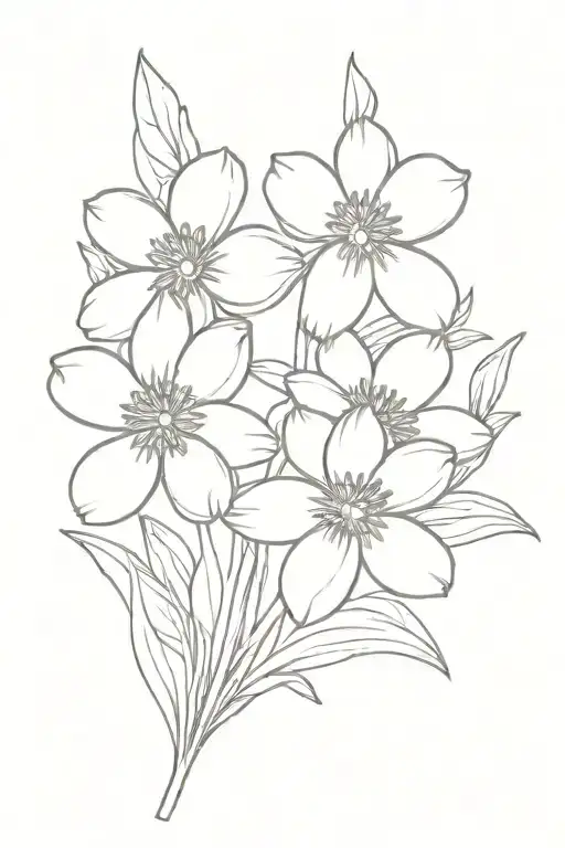 Daisy And Narcissus Flower Bouquet