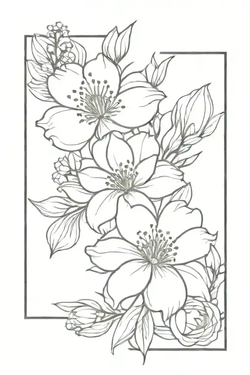 Birth Flower Bouquet