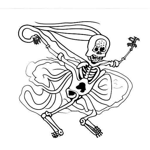 Dancing Skeleton